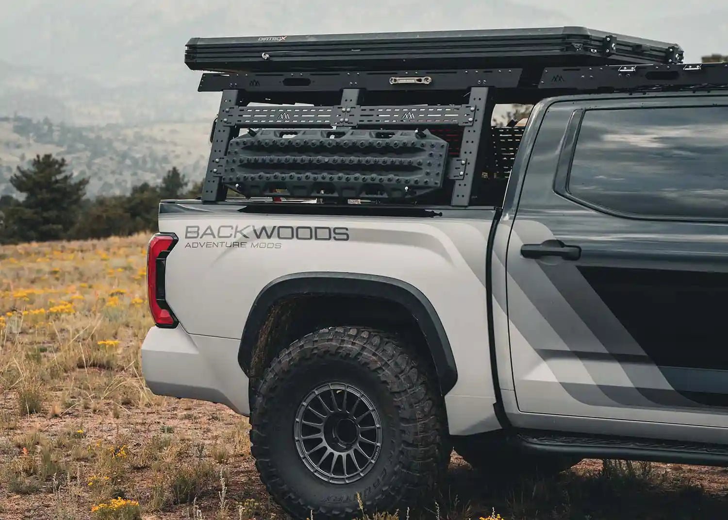 Toyota Tundra Bed Rack - Full Height - Spirit of 1876 - Backwoods Adventure Mods