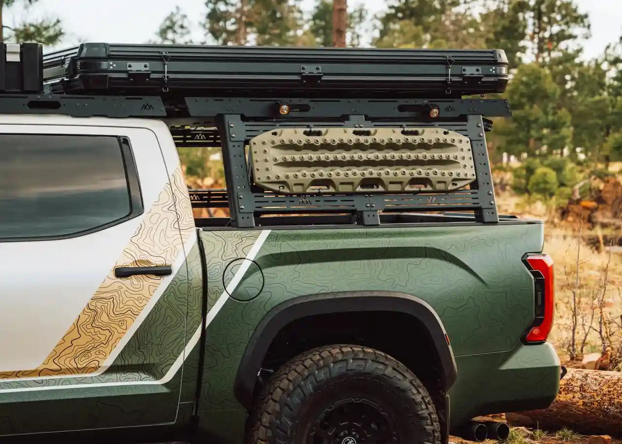 Toyota Tundra Bed Rack - Full Height - Spirit of 1876 - Backwoods Adventure Mods