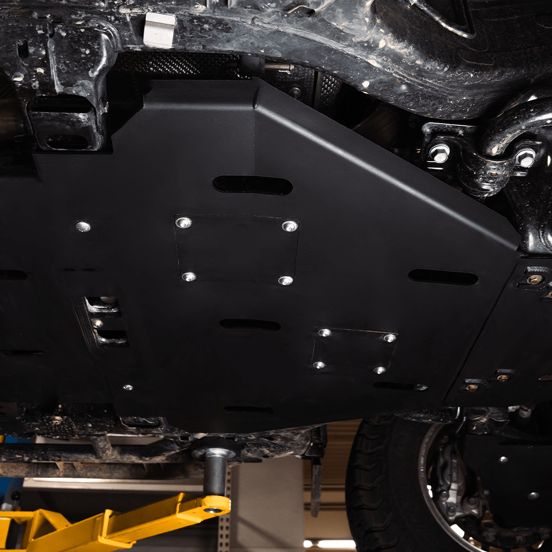 Cat Shield & Transmission Skid Plate For 2024+ Toyota Tacoma - Spirit of 1876Dealers of Cali Raised LED