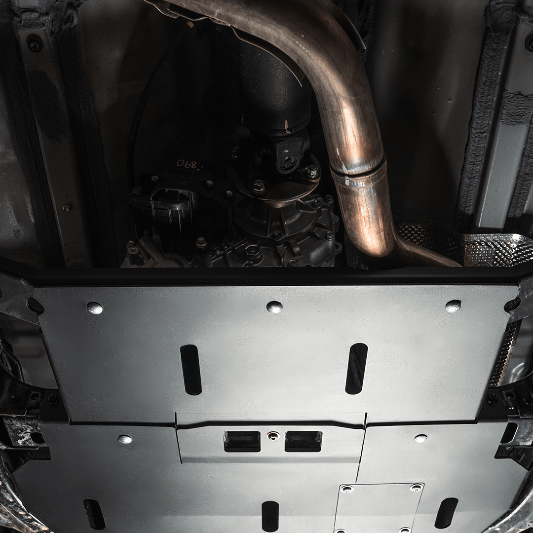 Transfer Case Skid Plate For 2024+ Toyota Tacoma - Spirit of 1876 - Dealers of Cali Raised LED