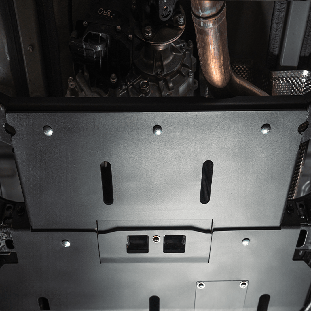 Transfer Case Skid Plate For 2024+ Toyota Tacoma - Spirit of 1876 - Dealers of Cali Raised LED