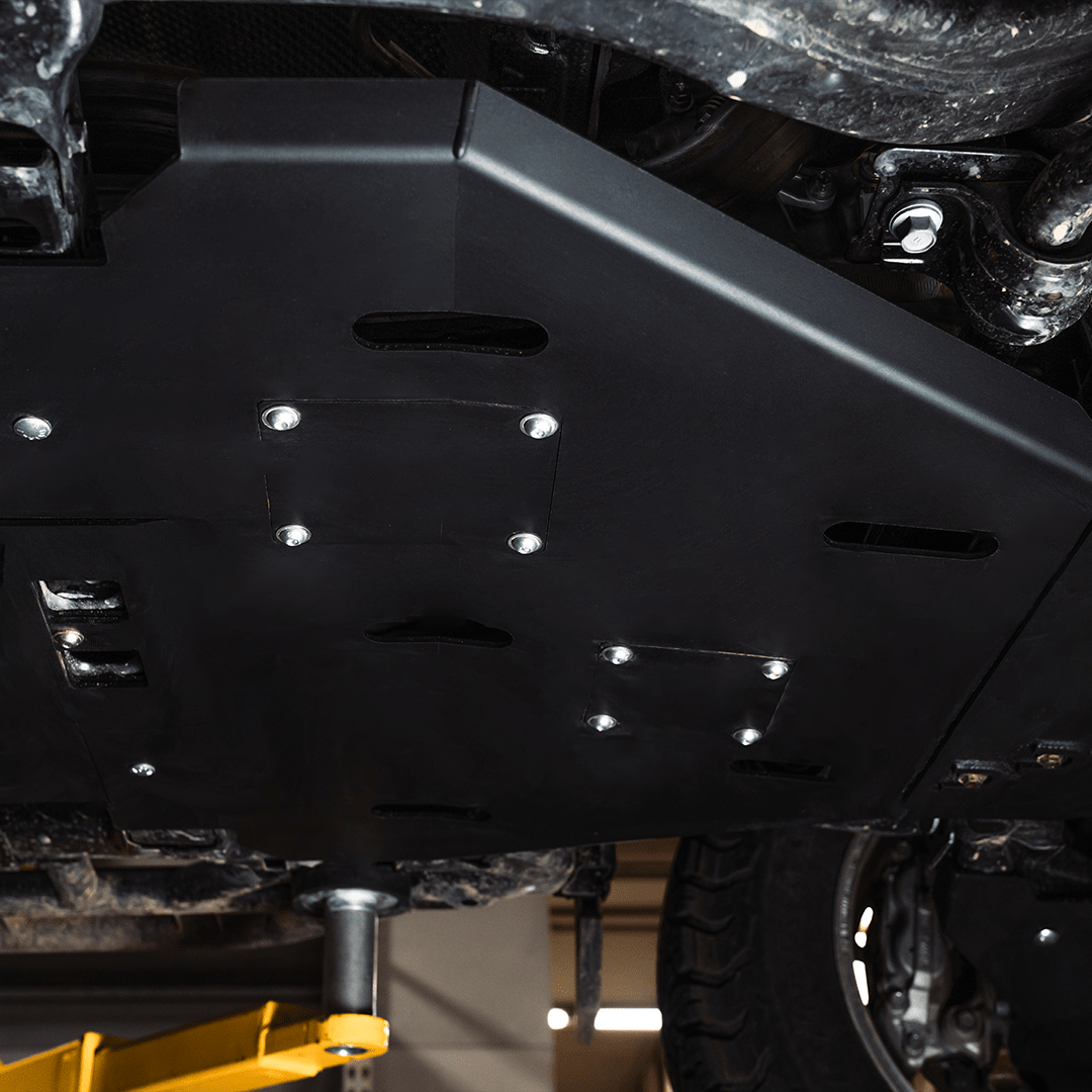 Cat Shield & Transmission Skid Plate For 2024+ Toyota Tacoma - Spirit of 1876Dealers of Cali Raised LED
