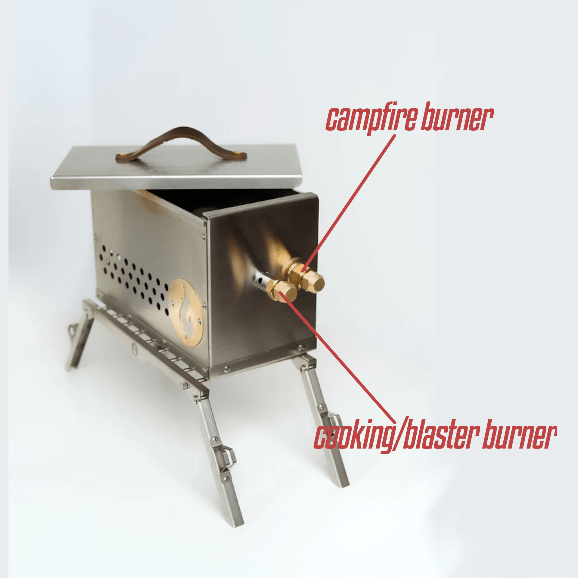 Hekla Combo: Stainless steel perfection to last a lifetime - Spirit of 1876 - LavaBox Portable Campfire