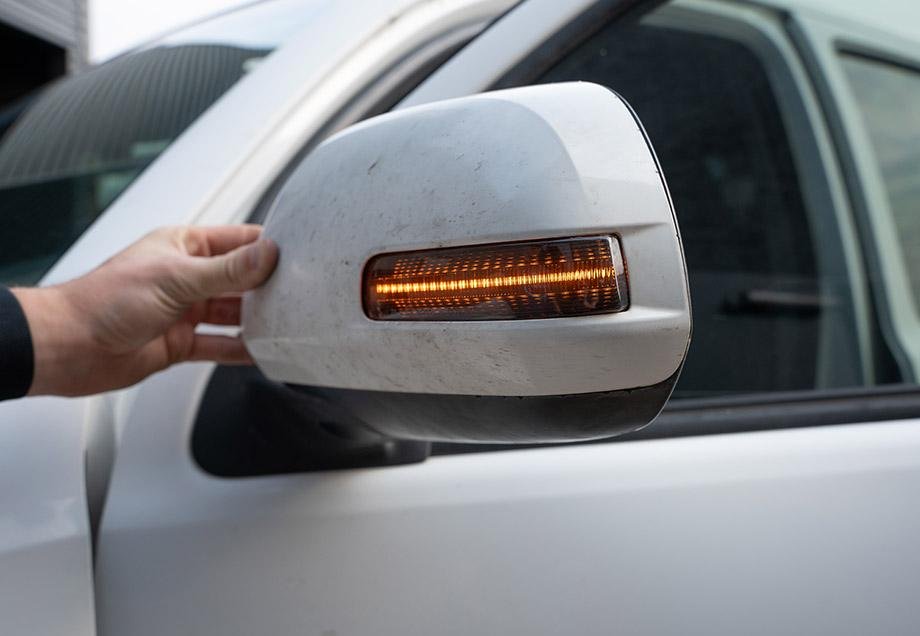 Dynamic Sequential Side Mirror Turn Signals For 2012 - 2015 Toyota Tacoma - Spirit of 1876Dealers of Cali Raised LED