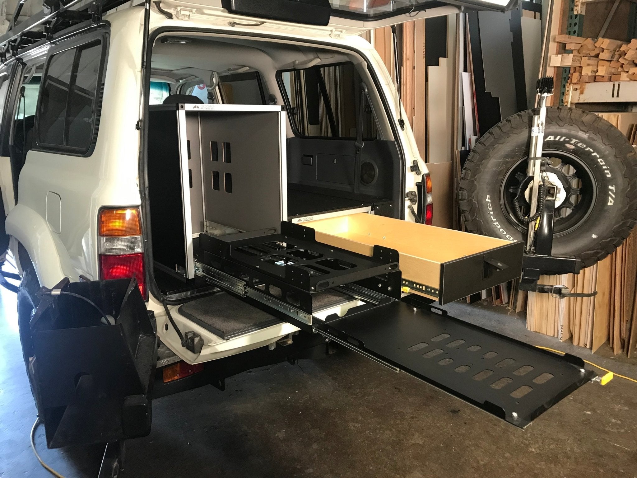Ultimate Chef and Sleeping Package for Toyota Land Cruiser 1991 - 1997 80 Series - Spirit of 1876 - Goose Gear