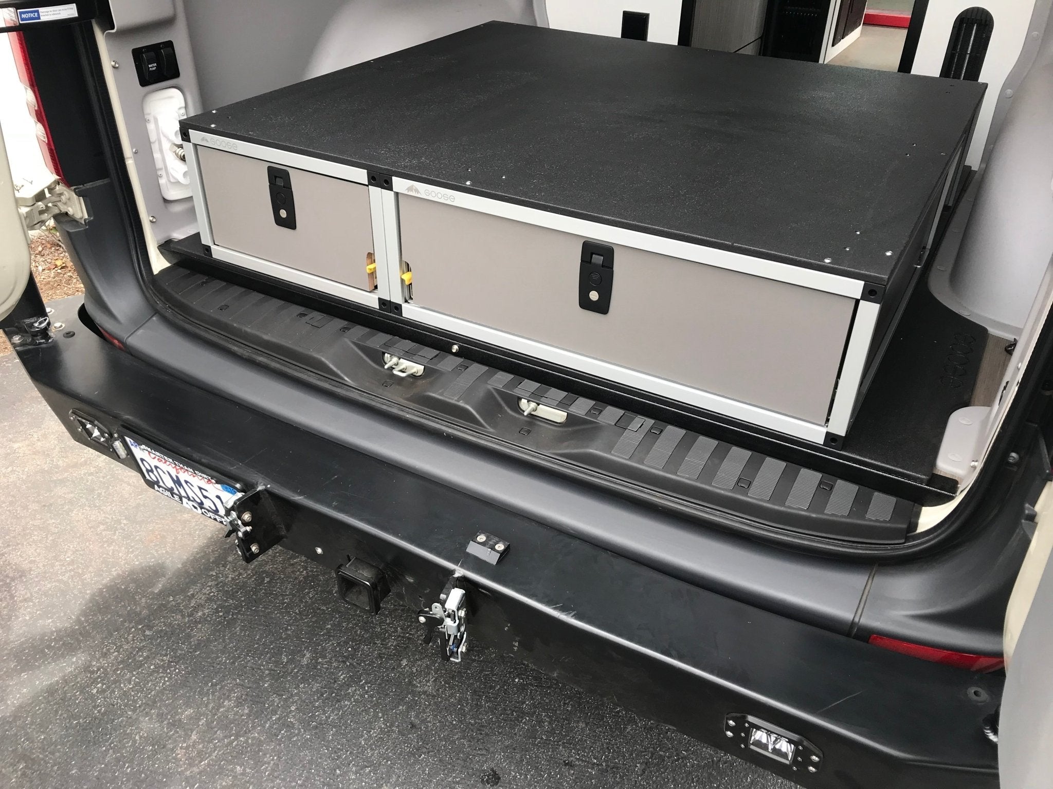 Winnebago Revel 2017 - 2020 - Side x Side Base Drawer System - Spirit of 1876 - Goose Gear
