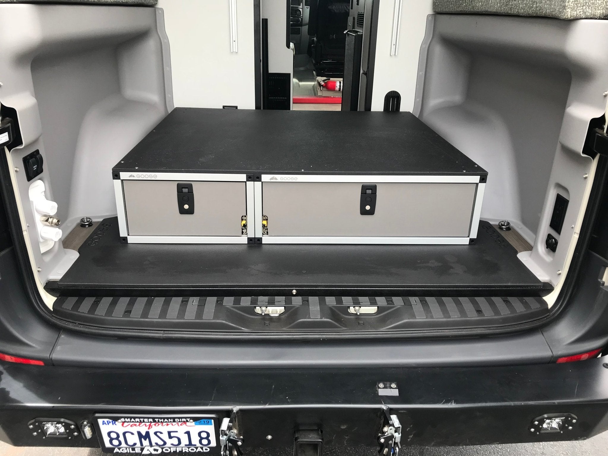 Winnebago Revel 2017 - 2020 - Side x Side Base Drawer System - Spirit of 1876 - Goose Gear
