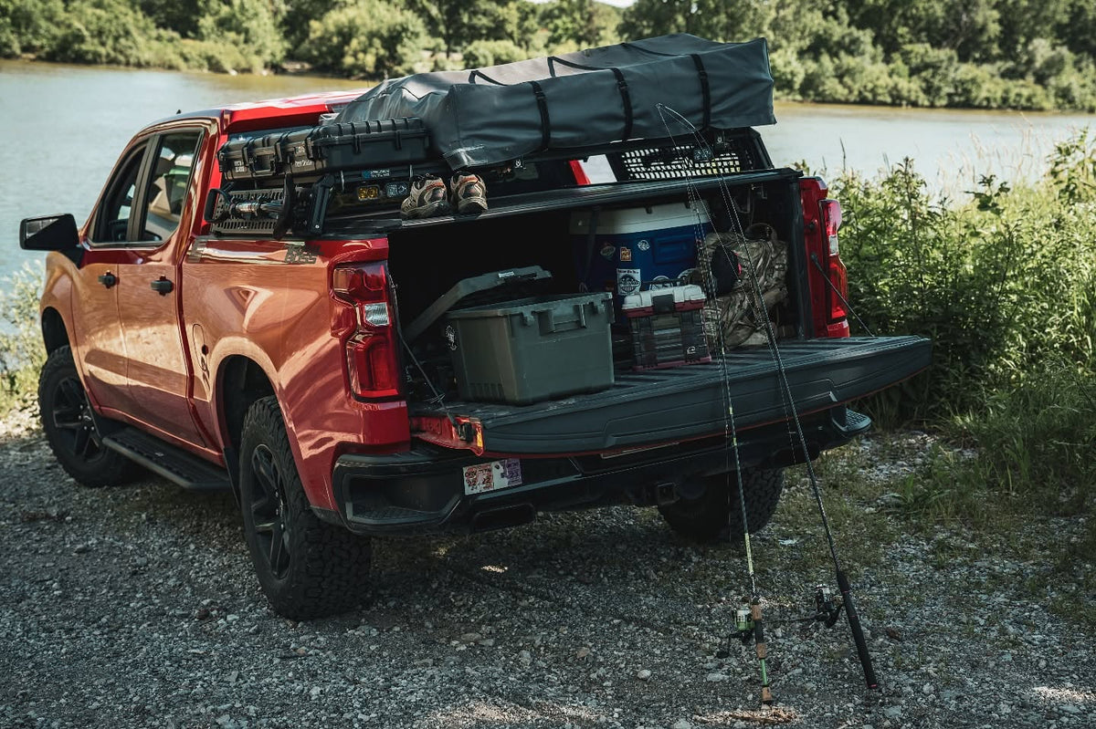 Chevy Silverado & GMC Sierra 1500 Bed Bars | XBRS Low-Profile Truck Bed Cross Bars