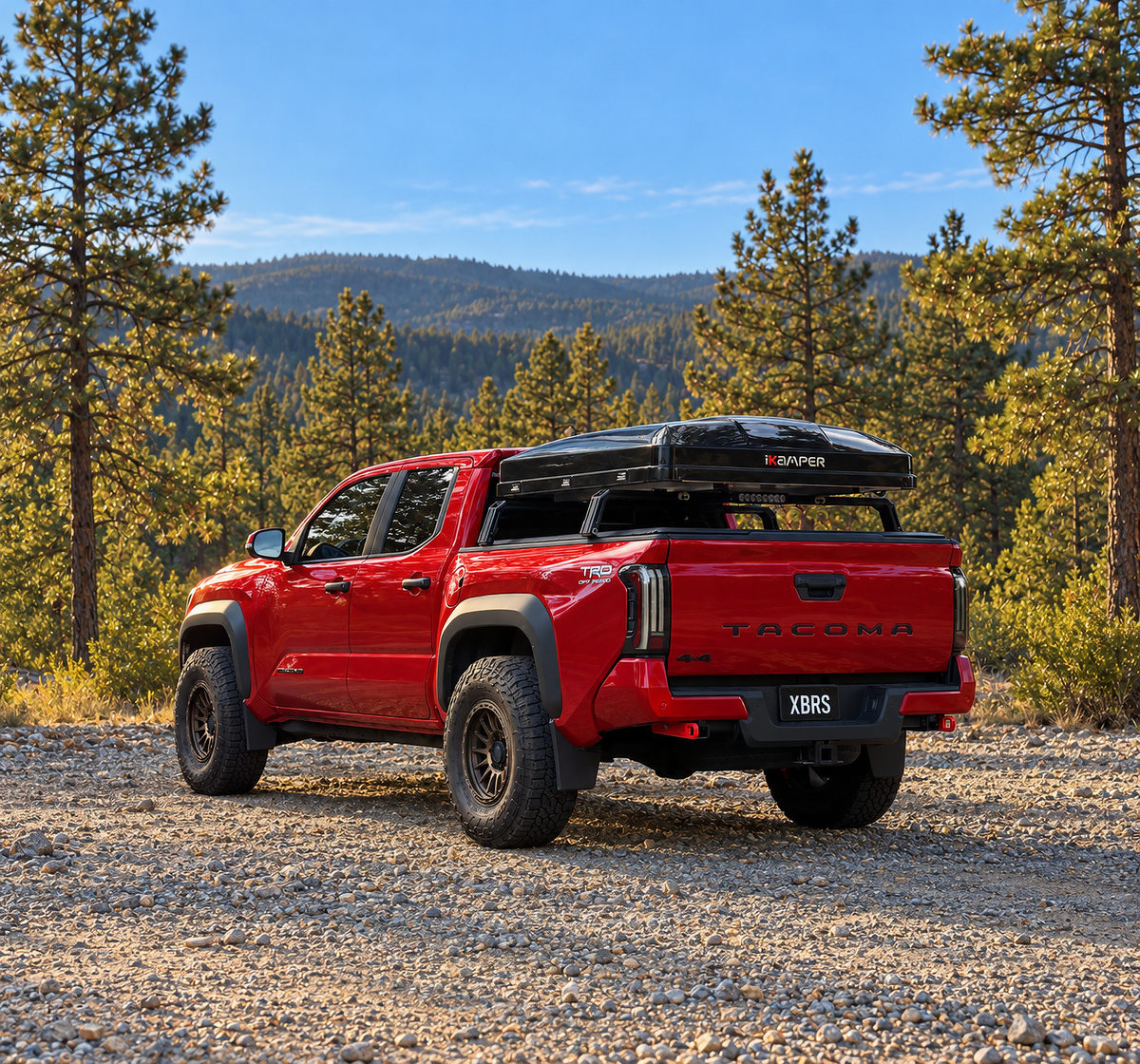 Toyota Tacoma Bed Bars | XBRS Low-Profile Truck Bed Cross Bars