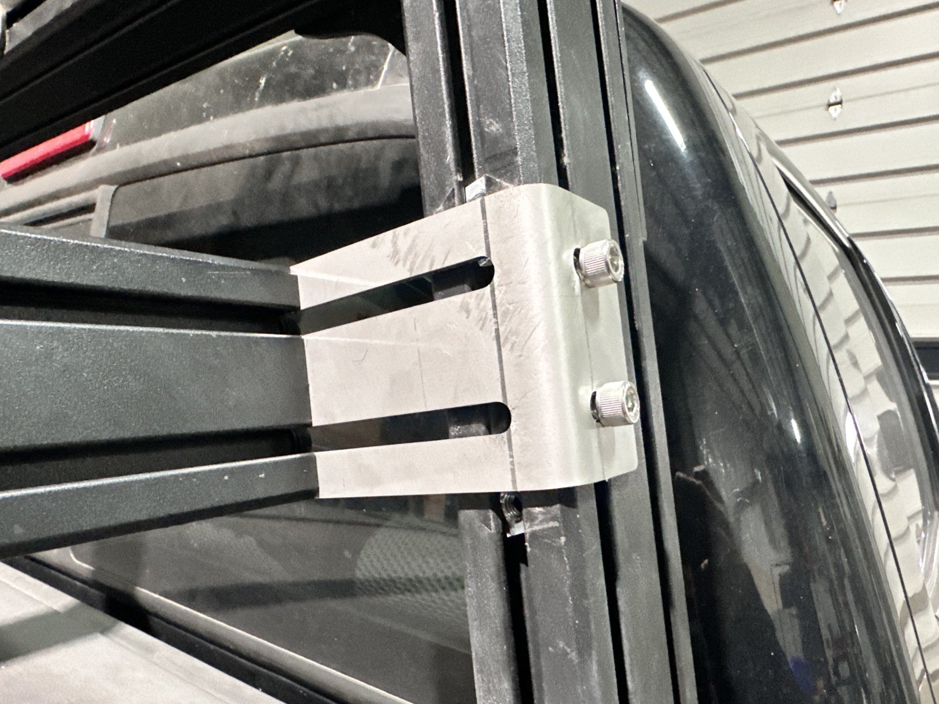 XTR Recessed Side Brace Brackets | Slim Rack Profile - Spirit of 1876 - Xtrusion Overland