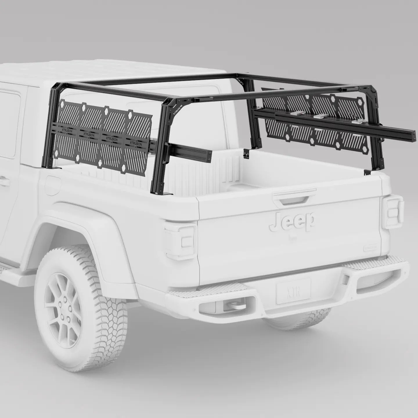 XTR1 Bed Rack for Jeep Gladiator - Spirit of 1876 - Xtrusion Overland