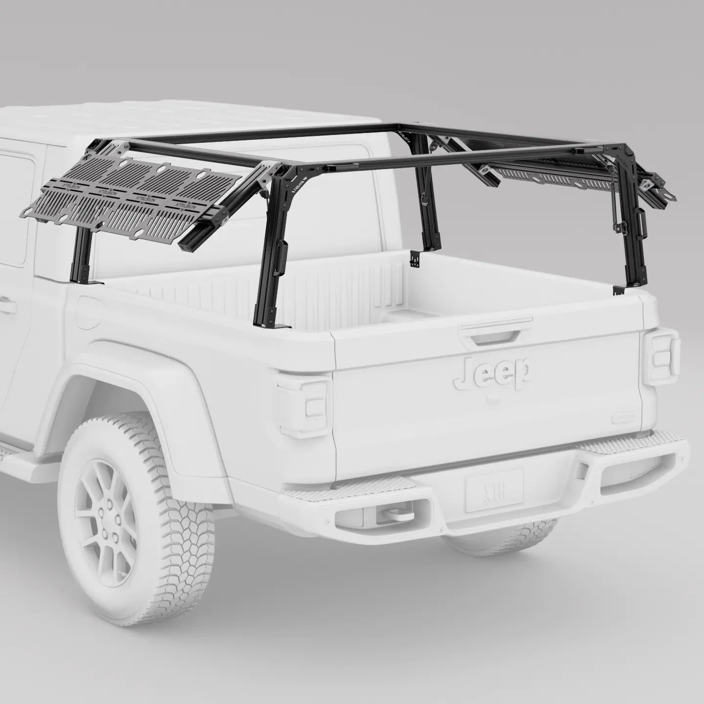 XTR1 Bed Rack for Jeep Gladiator - Spirit of 1876 - Xtrusion Overland