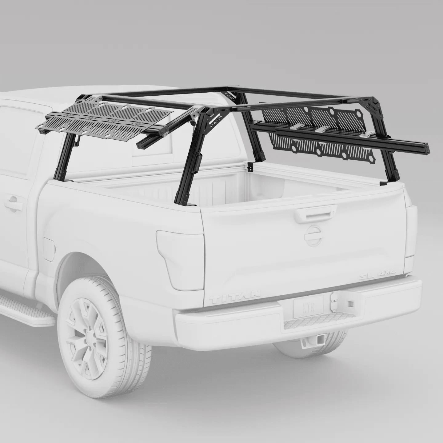 XTR1 Bed Rack for Nissan Titan - Spirit of 1876 - Xtrusion Overland