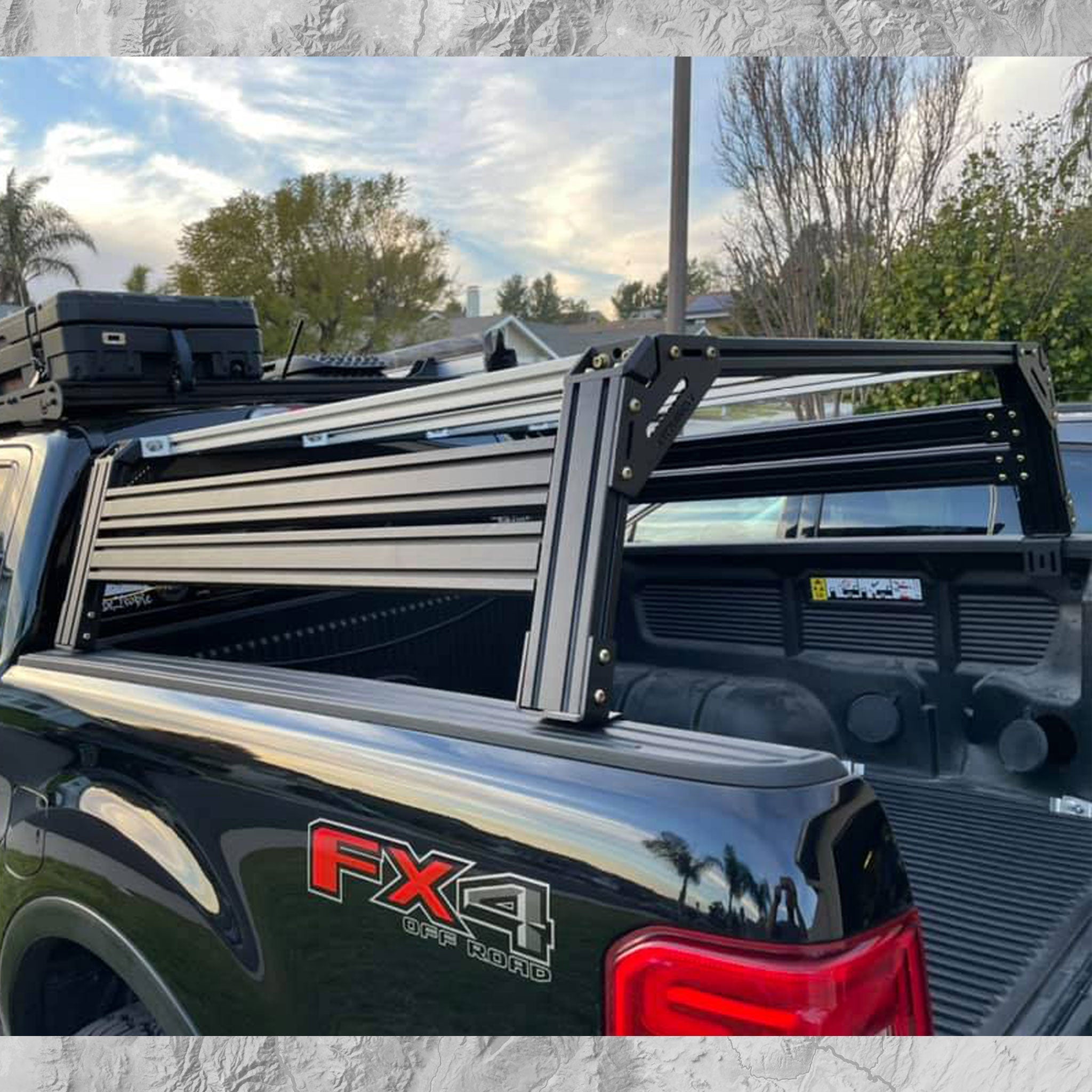 XTR1 Bed Rack for Ford Ranger - Spirit of 1876 - Xtrusion Overland
