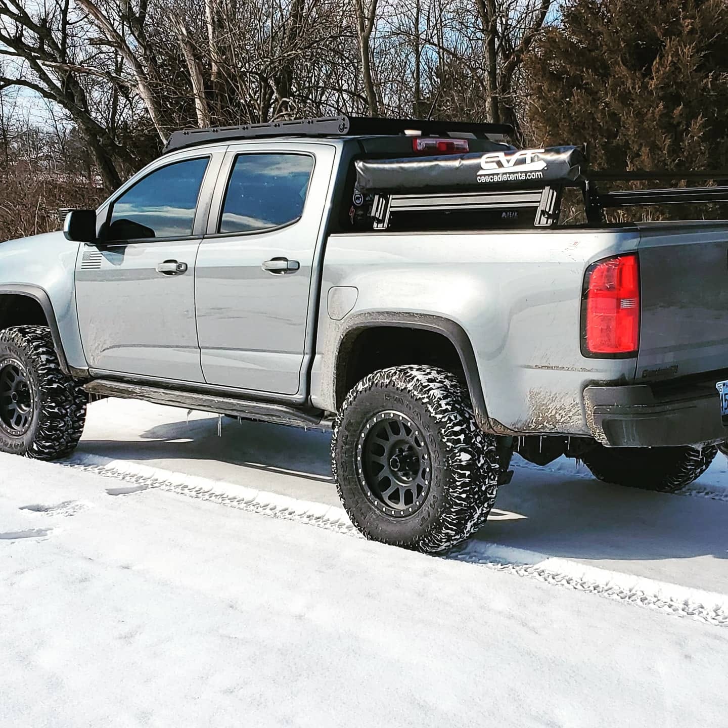 XTR1 Bed Rack for Retrax XR Cover - Chevrolet Colorado / GMC Canyon - Spirit of 1876 - Xtrusion Overland