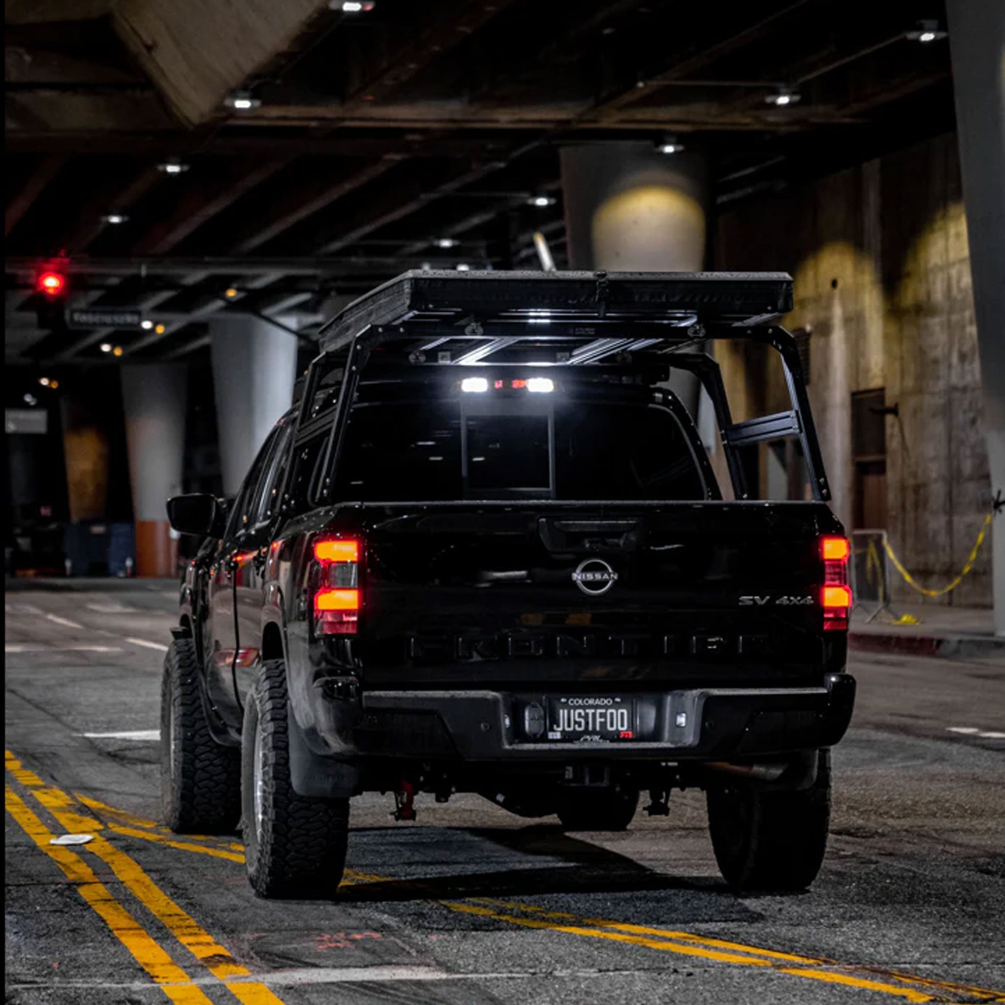 XTR1 Bed Rack for Nissan Frontier - Spirit of 1876 - Xtrusion Overland