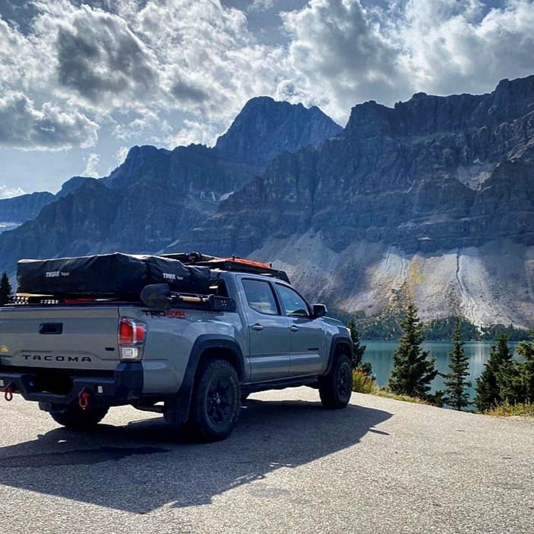 Toyota Tacoma (2005-Present), Low Profile Bed Rack - Spirit of 1876 - BillieBars
