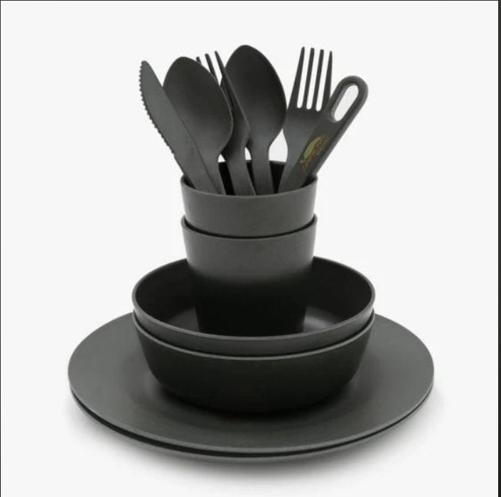 Eco Bamboo Dinner Set 12Pc