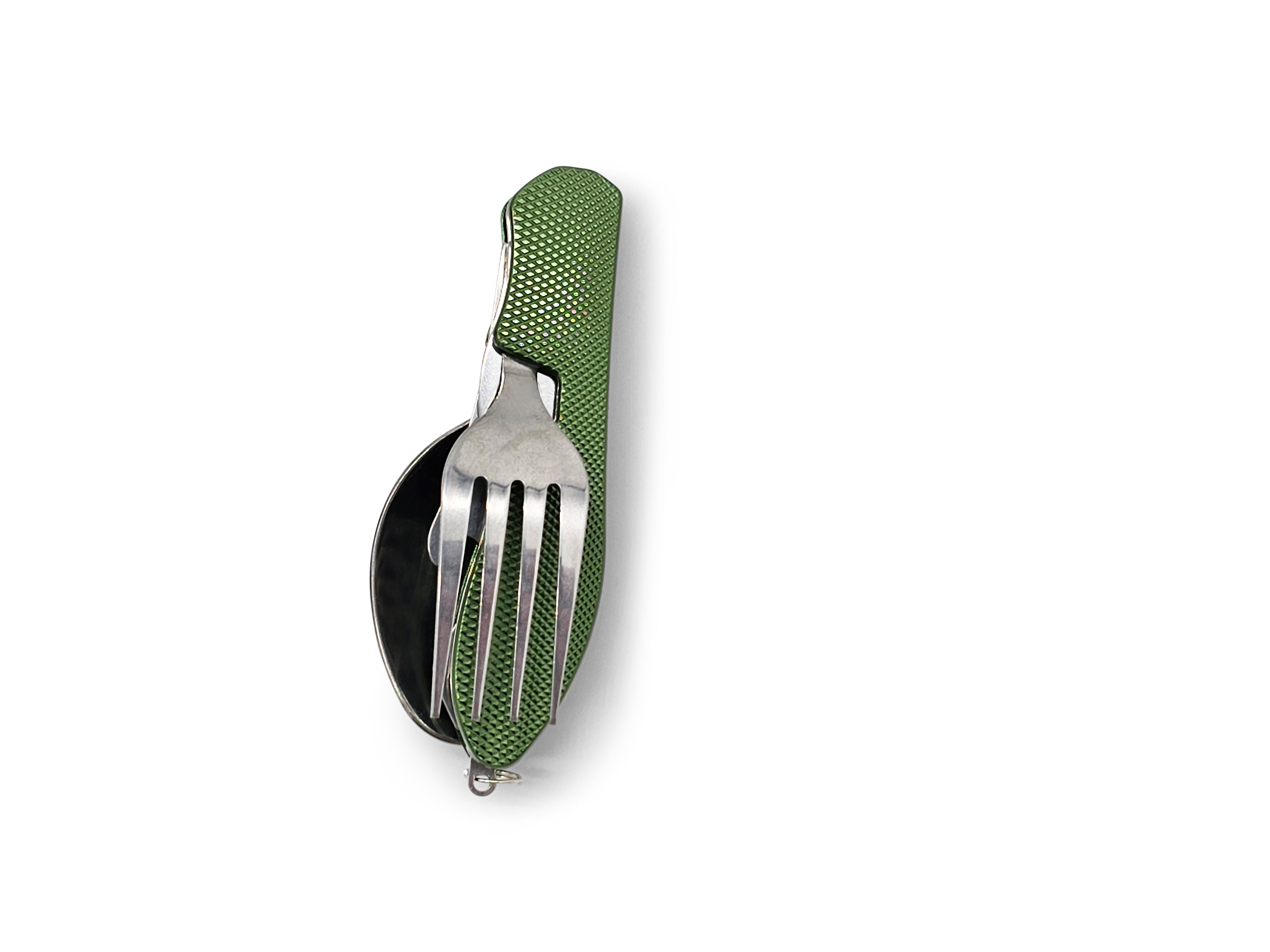 4-1 Camping Utensil - Fork, Spoon, Knife, Bottle Opener