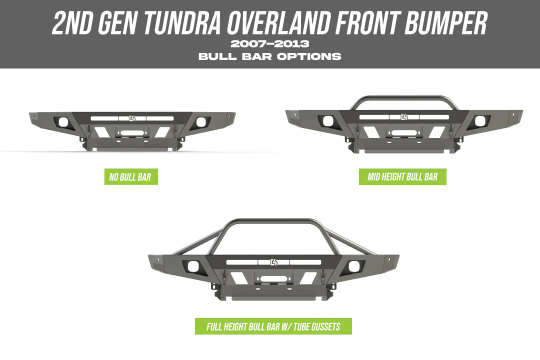 C4 Fabrication Tundra Overland Series Front Bumper / 2nd Gen / 2007-2013