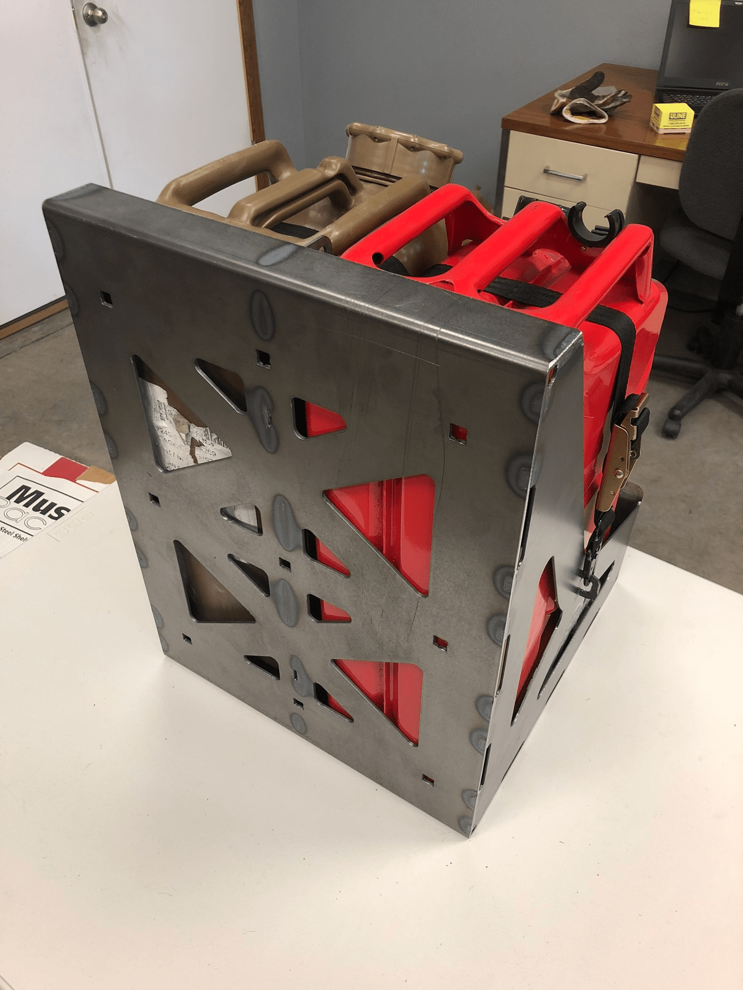 C4 Fabrication Dual Jerry Can Carrier - Spirit of 1876