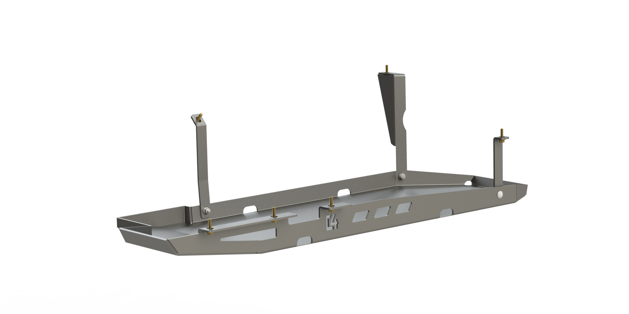 C4 Fabrication 4Runner Fuel Tank Skid Plate / 5th Gen / 2010+ - Spirit of 1876