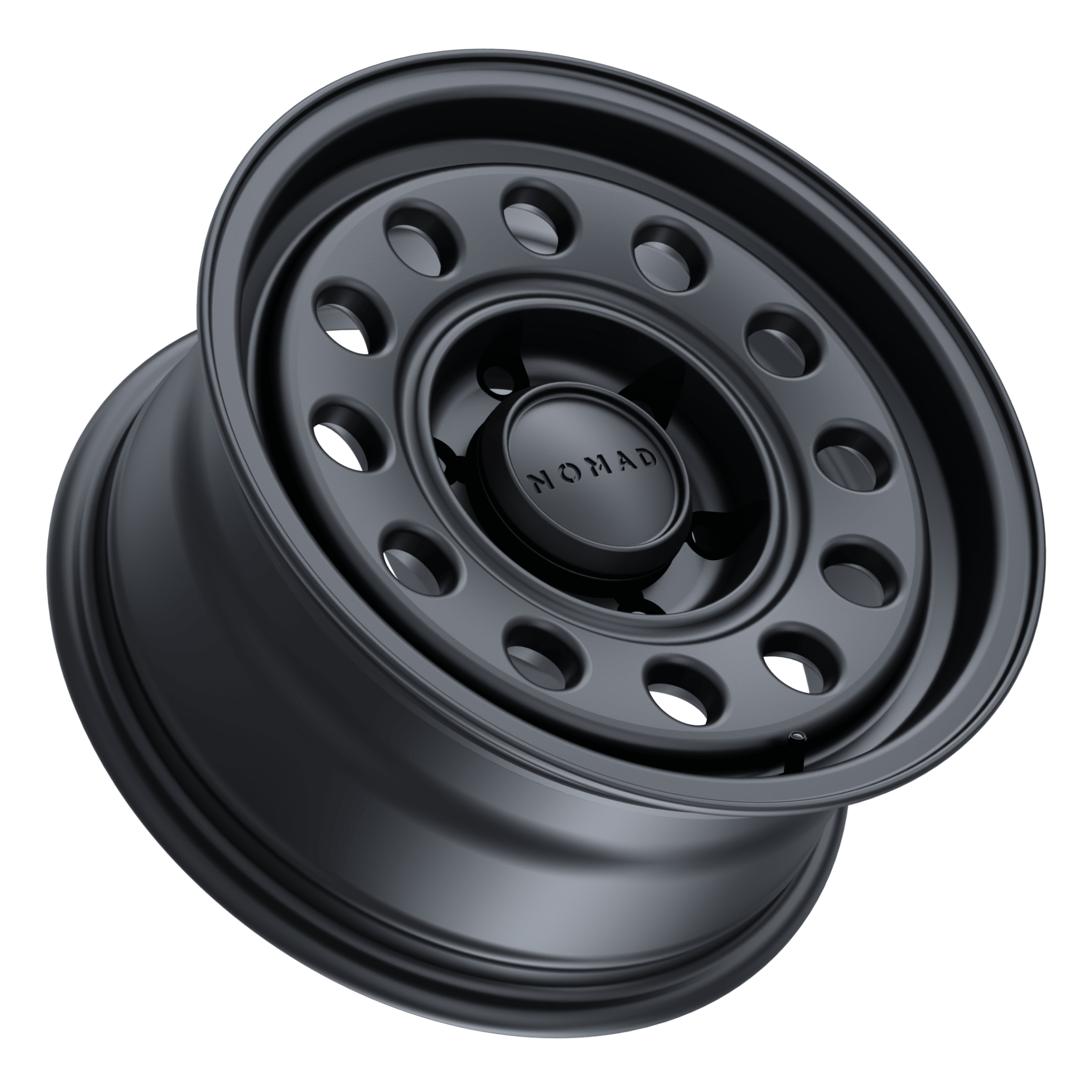 Nomad Wheels 501SB Convoy Satin Black - Spirit of 1876