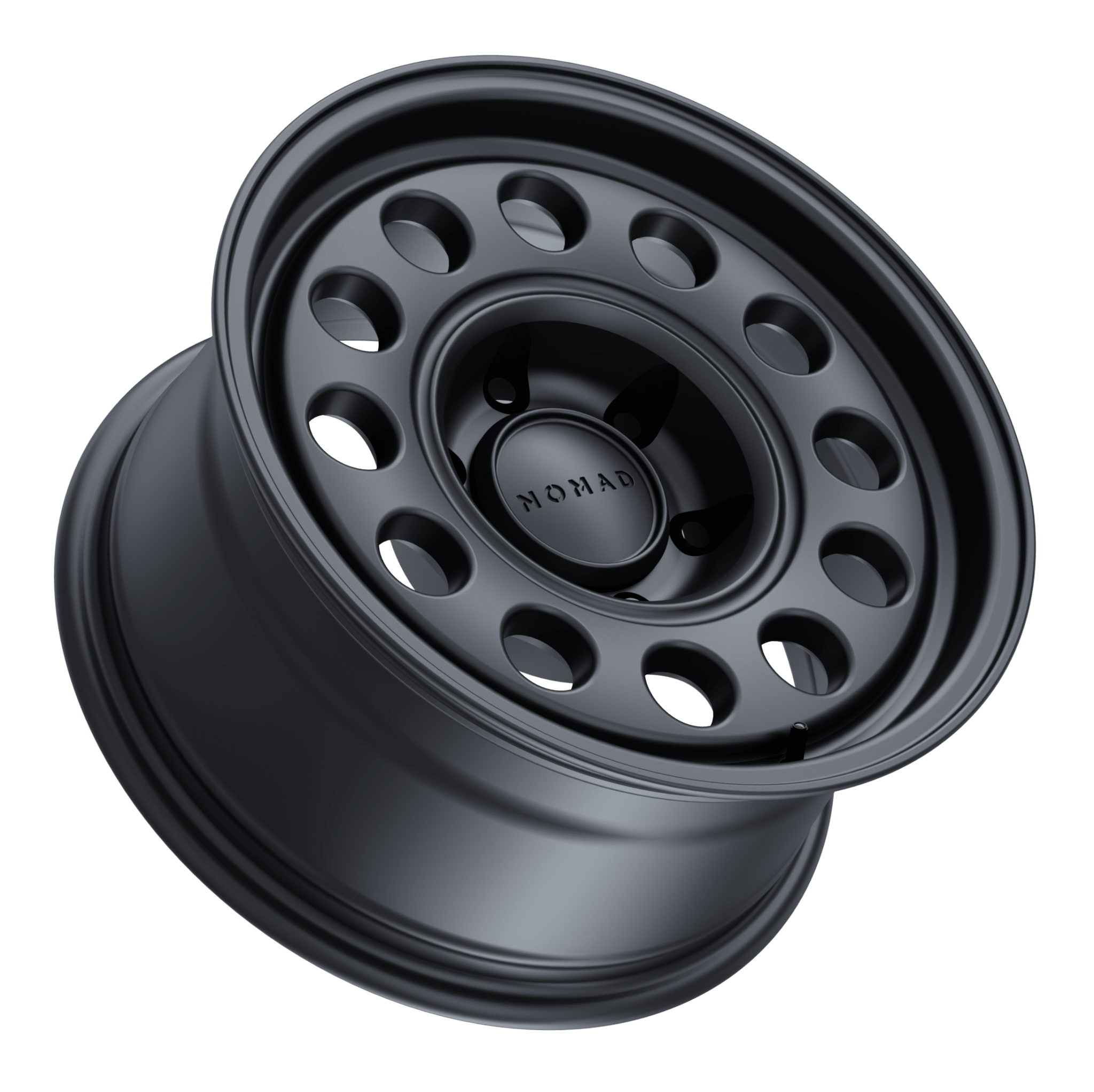 Nomad Wheels 501SB Convoy Satin Black - Spirit of 1876