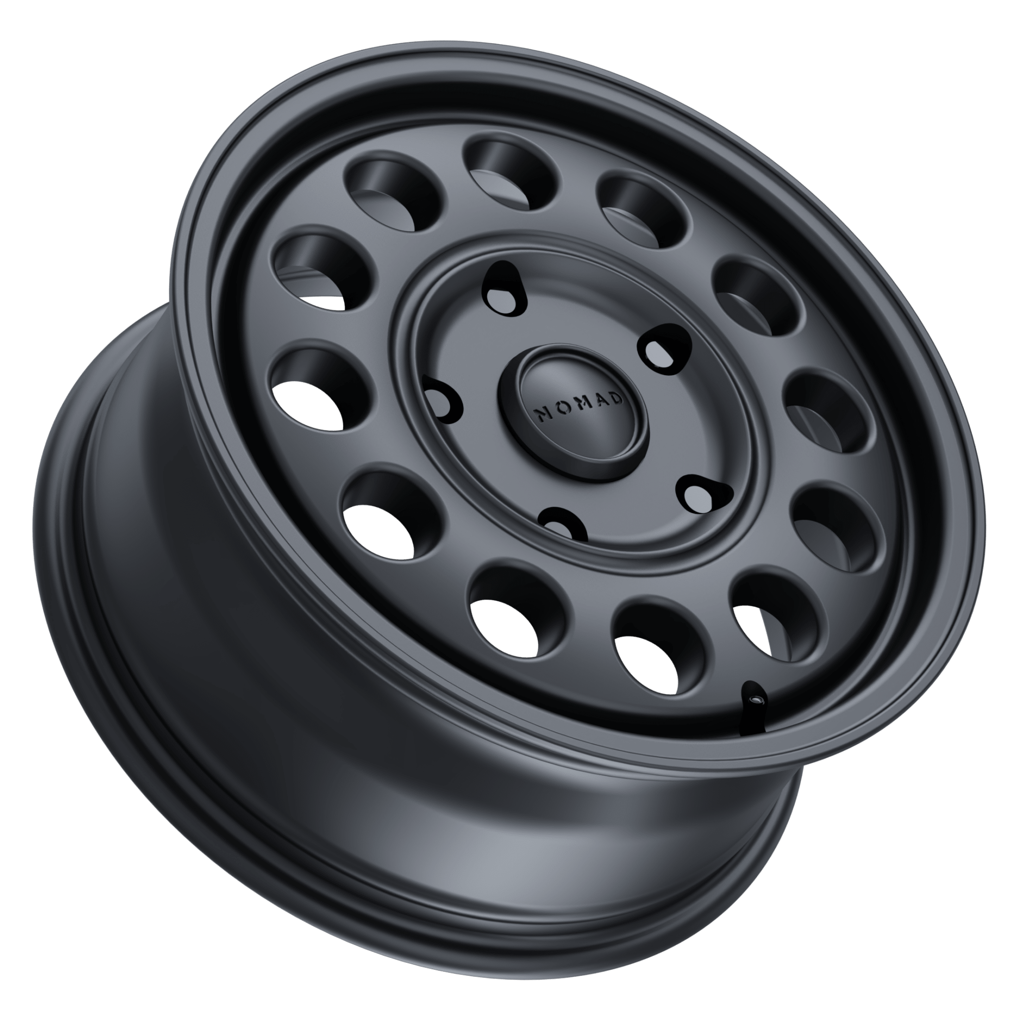 Nomad Wheels 501SB Convoy Satin Black - Spirit of 1876