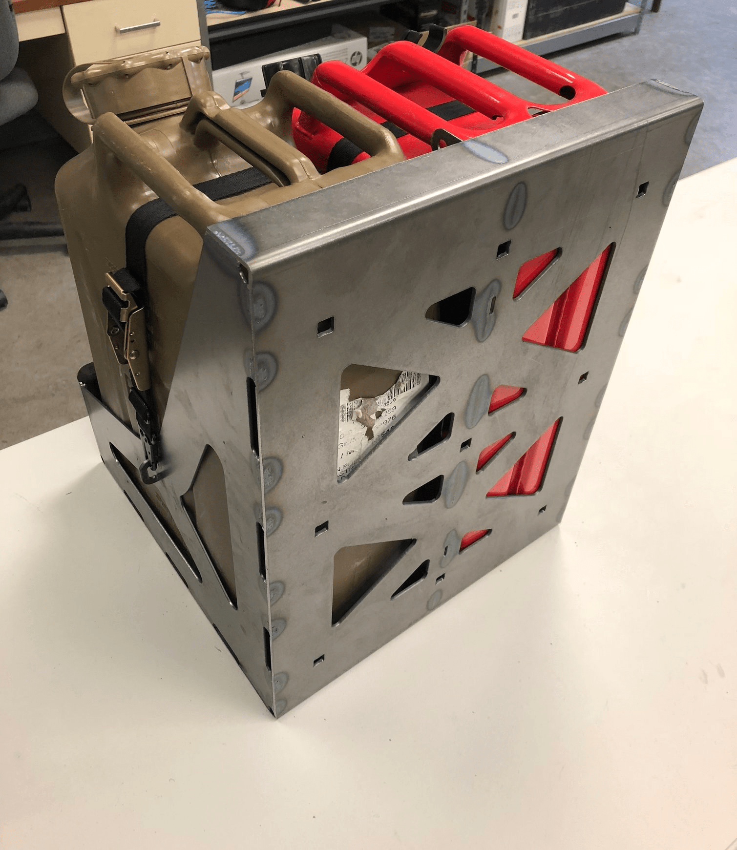 C4 Fabrication Dual Jerry Can Carrier - Spirit of 1876