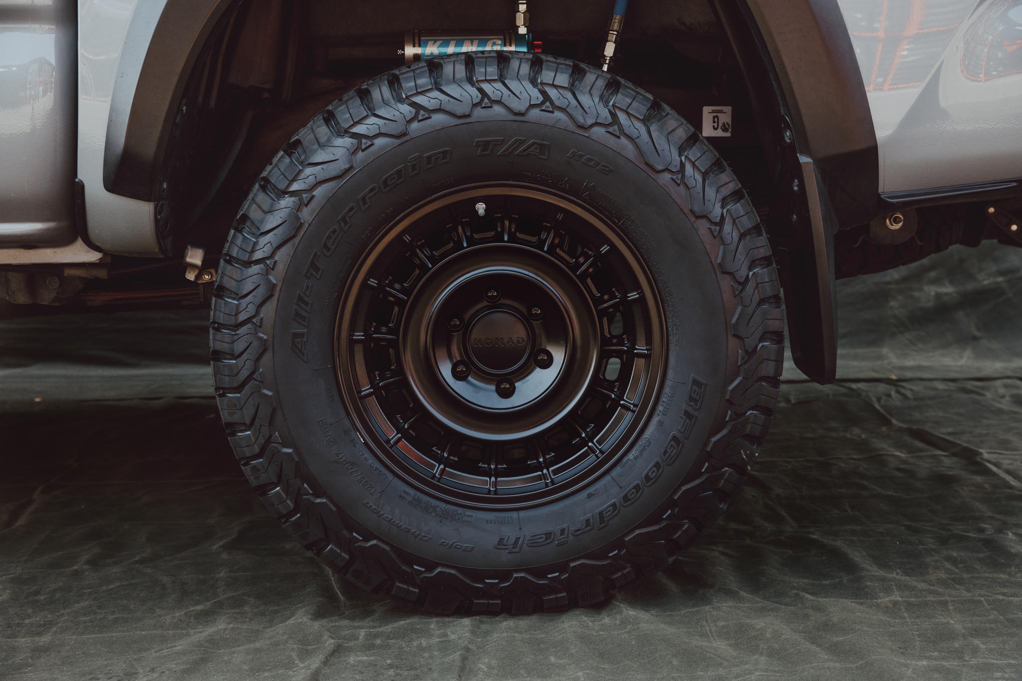 Nomad Wheels 502SB Arvo Satin Black - Spirit of 1876