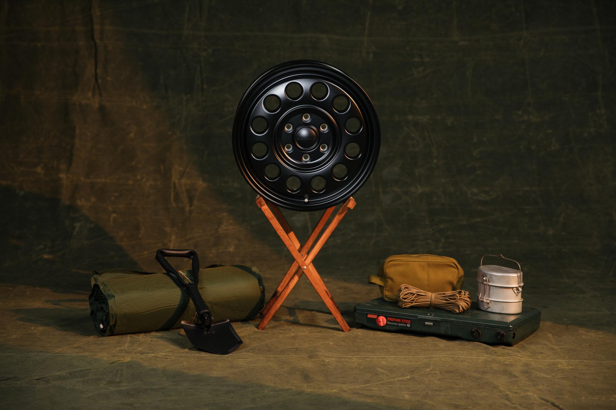 Nomad Wheels 501SB Convoy Satin Black - Spirit of 1876