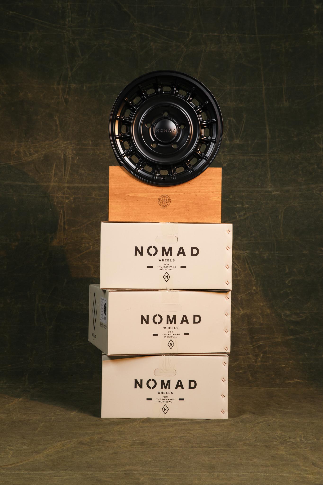 Nomad Wheels 502SB Arvo Satin Black - Spirit of 1876
