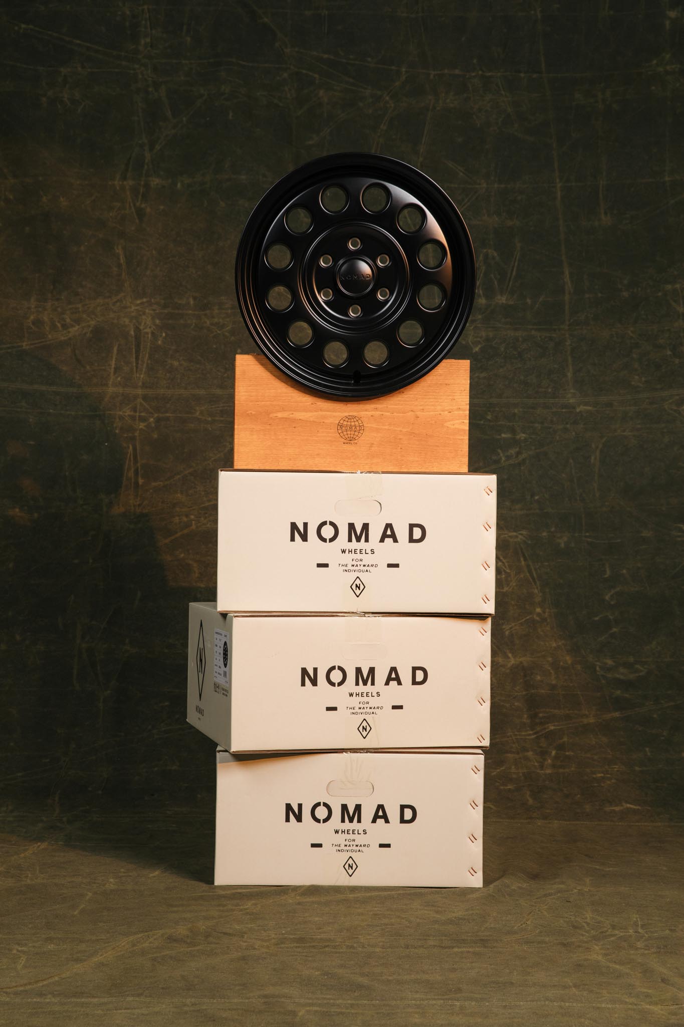 Nomad Wheels 501SB Convoy Satin Black - Spirit of 1876