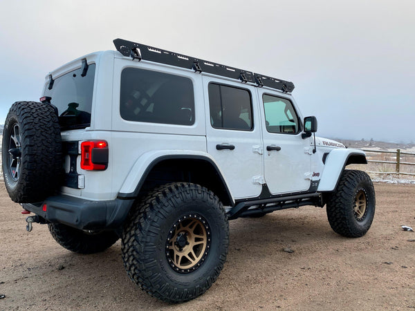 Jeep wrangler discount overland roof rack