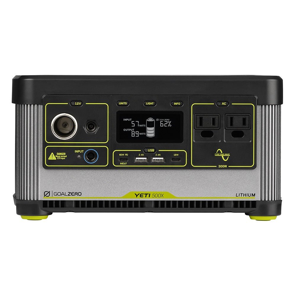 GOAL ZERO YETI 500X PORTABLE POWER STATION - Spirit of 1876