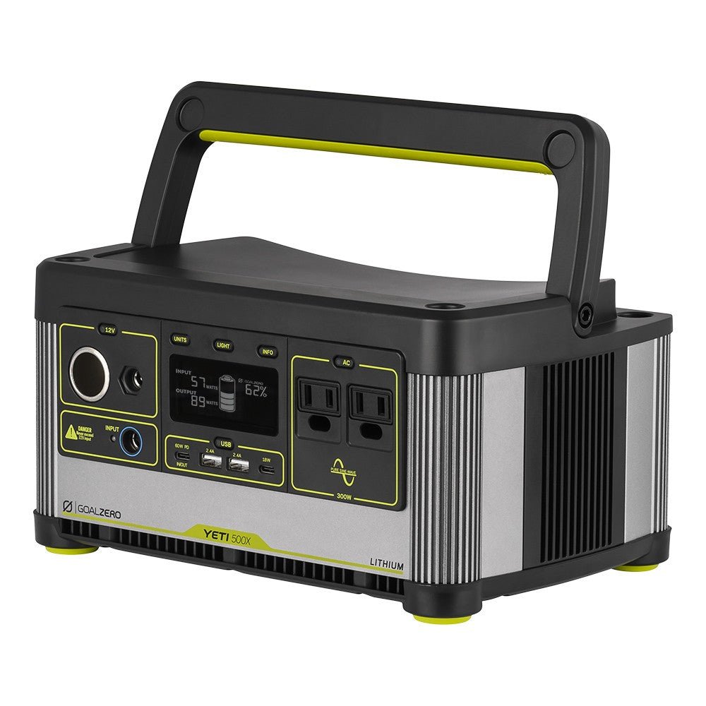 GOAL ZERO YETI 500X PORTABLE POWER STATION - Spirit of 1876