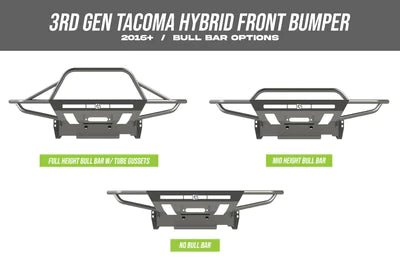 C4 FABRICATION TACOMA HYBRID FRONT BUMPER / 3RD GEN / 2016+ - Spirit of 1876