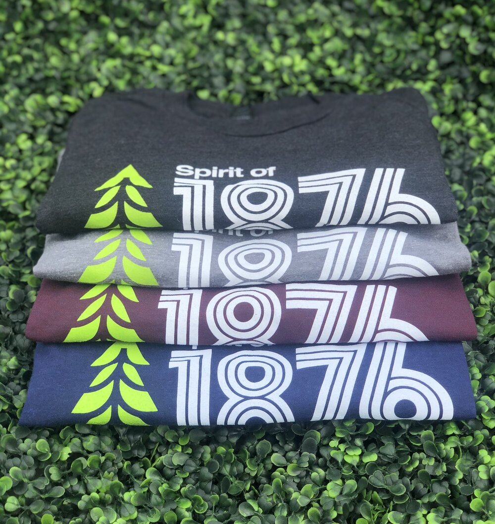 Spirit of 1876 Super Duper Soft Logo Tee - Spirit of 1876