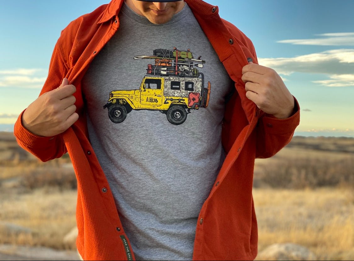 HOLIDAY BOGO FREE SHIRT - Spirit of 1876 Land Cruiser Tee - Spirit of 1876