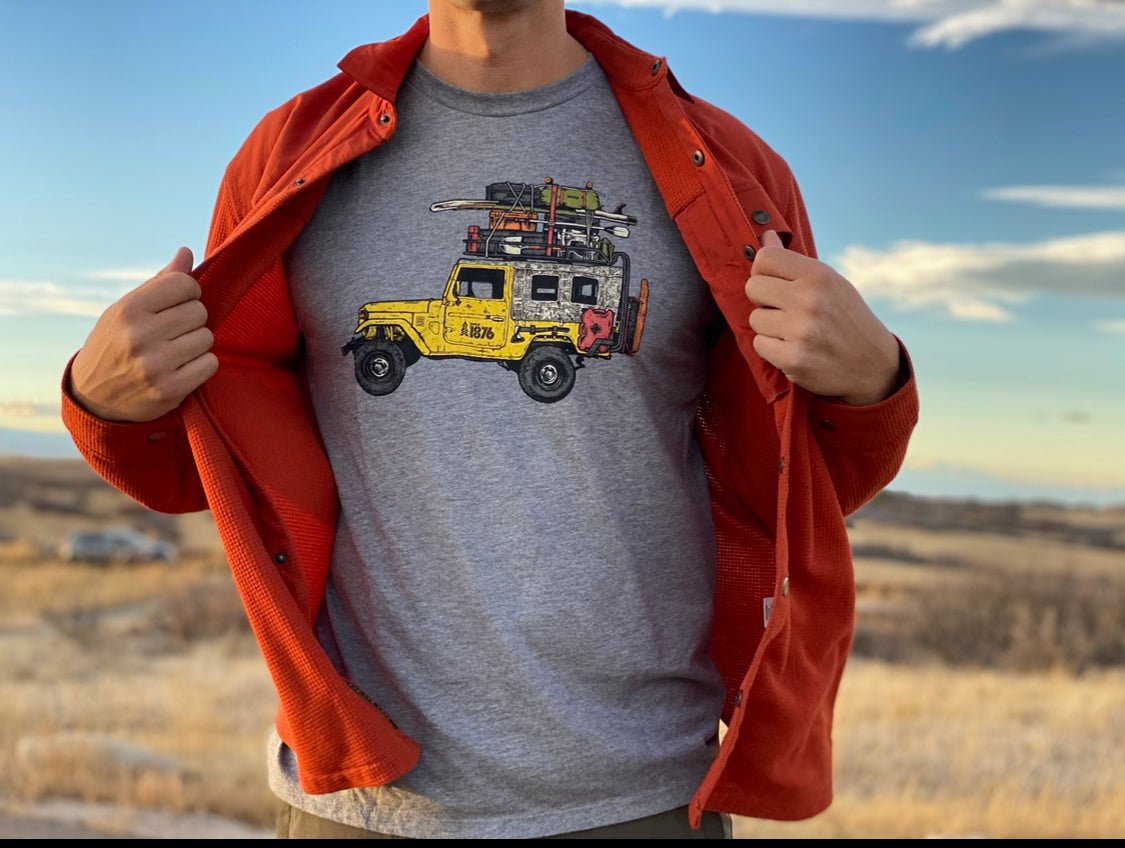 HOLIDAY BOGO FREE SHIRT - Spirit of 1876 Land Cruiser Tee - Spirit of 1876