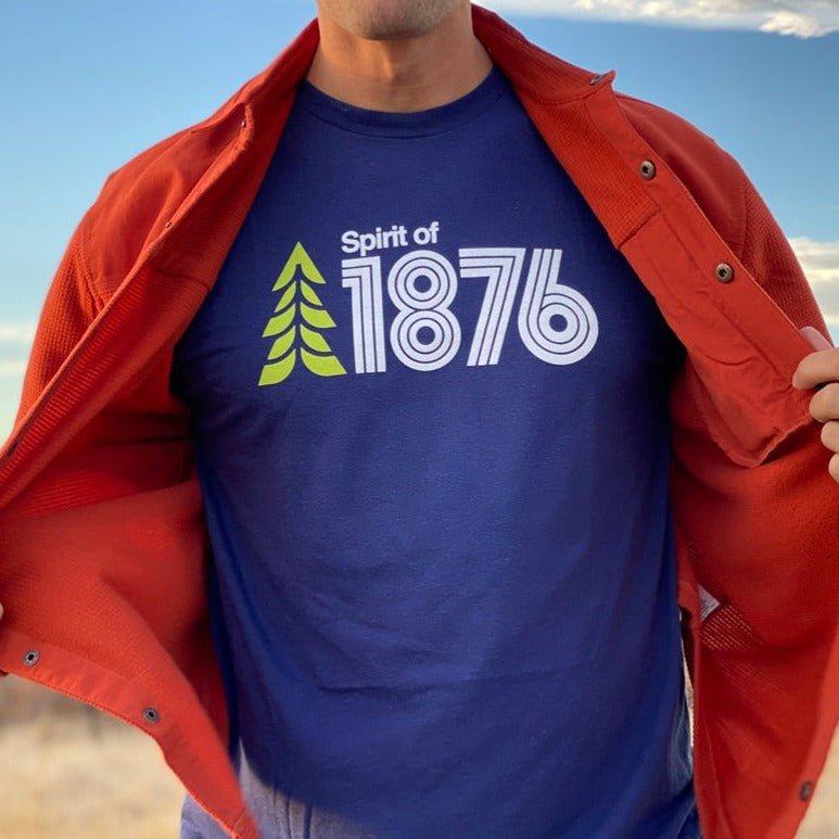 Spirit of 1876 Super Duper Soft Logo Tee - Spirit of 1876