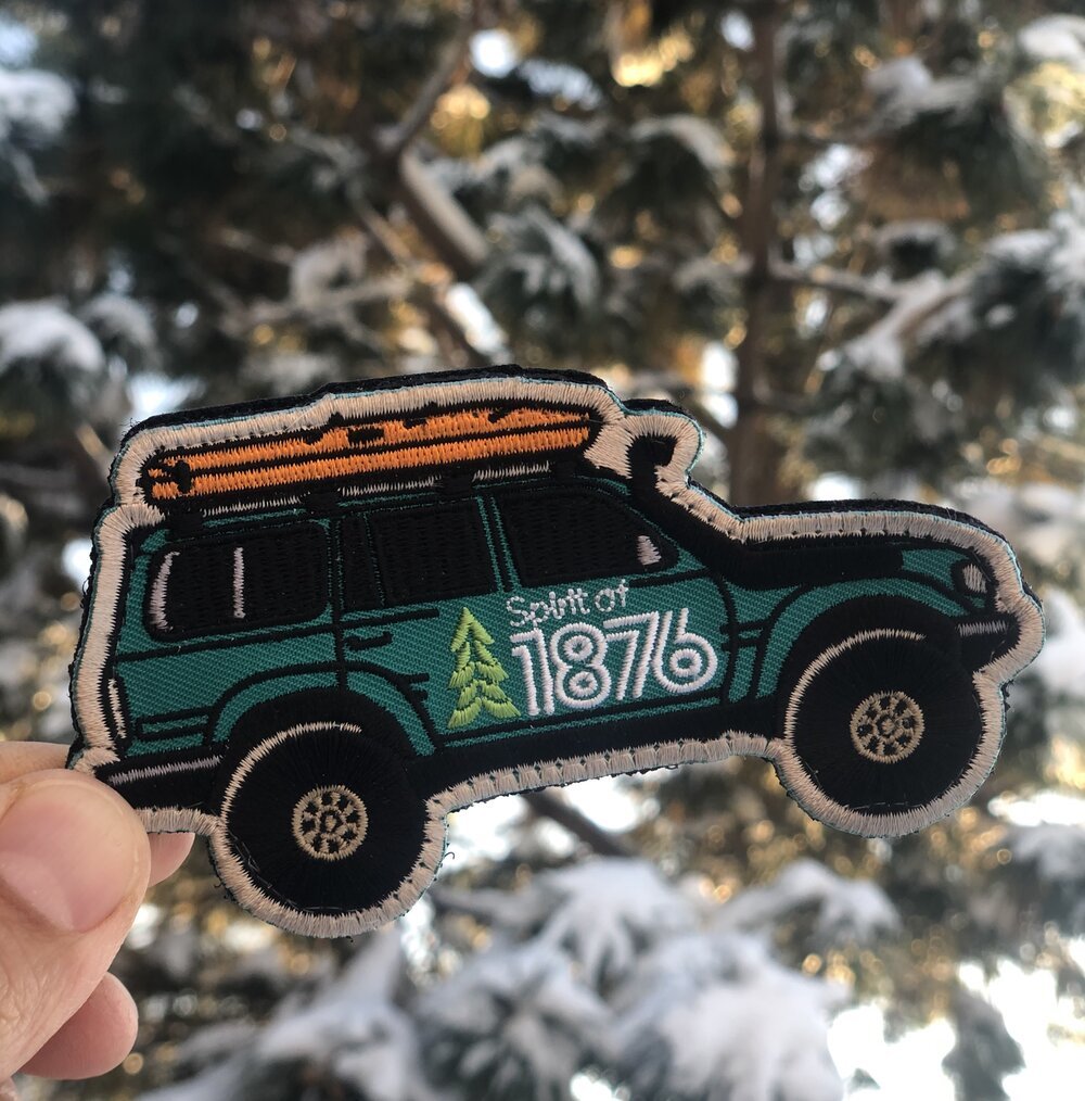 Spirit of 1876 Land Cruiser 80 Series Patch - Spirit of 1876