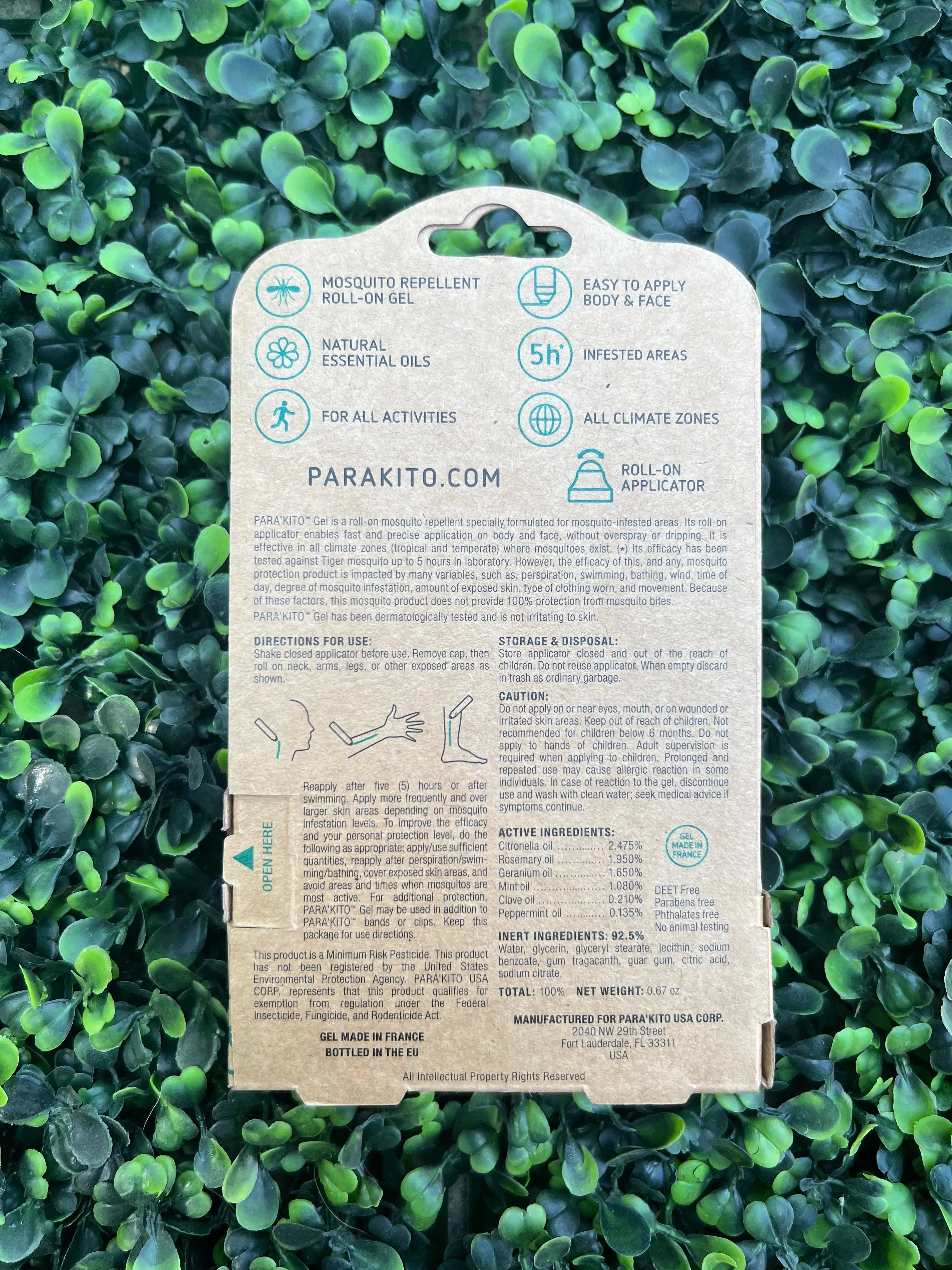 Para'Kito Mosquito Repellent Roll-on - Spirit of 1876