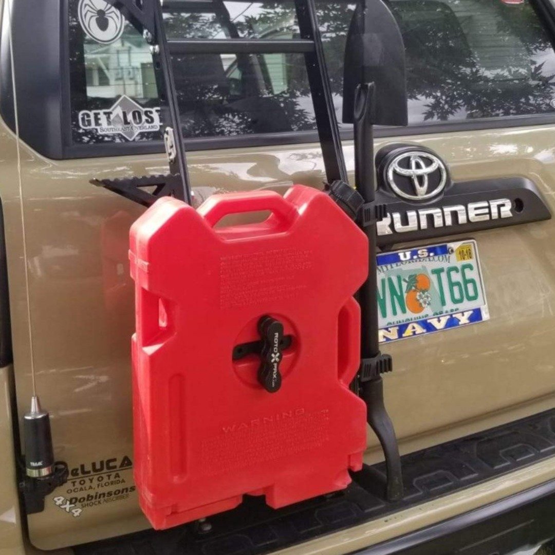 C4 Fabrication Summit Hatch Ladder Rotopax Mount Bracket / 5th Gen / 2010+ - Spirit of 1876