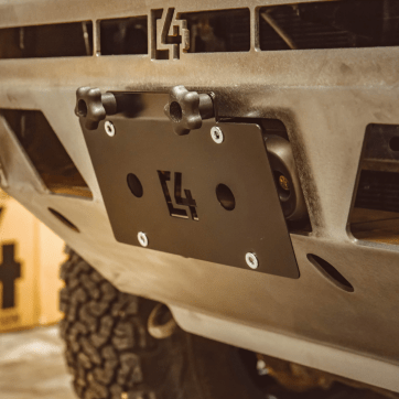 C4 Fabrication Hawse License Plate Mount - Spirit of 1876