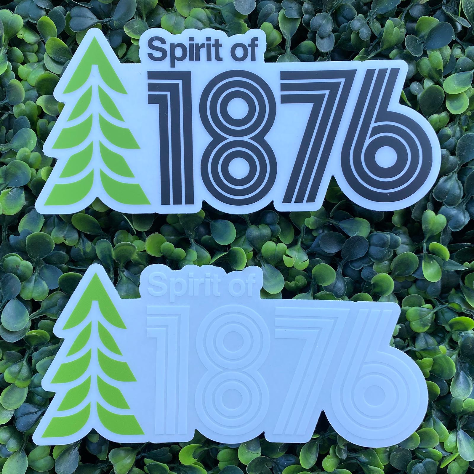 Spirit of 1876 Logo Sticker - Spirit of 1876