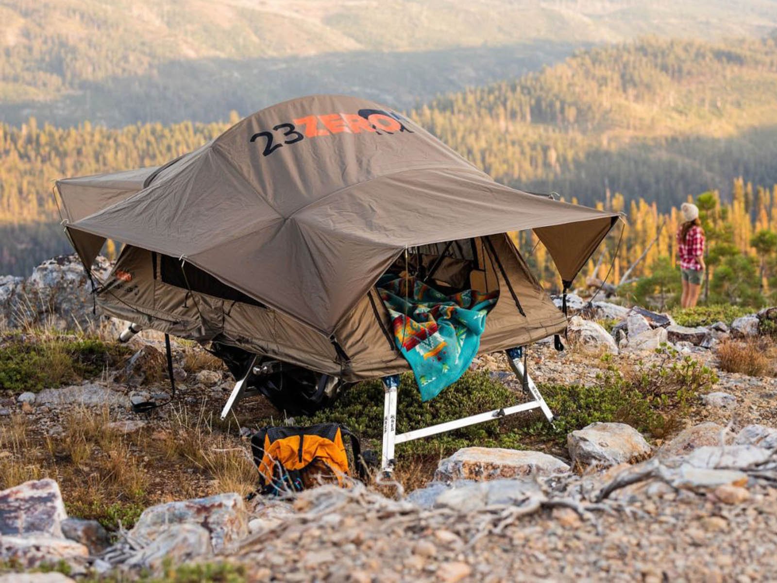 Hitch Tent Rack System - Spirit of 1876