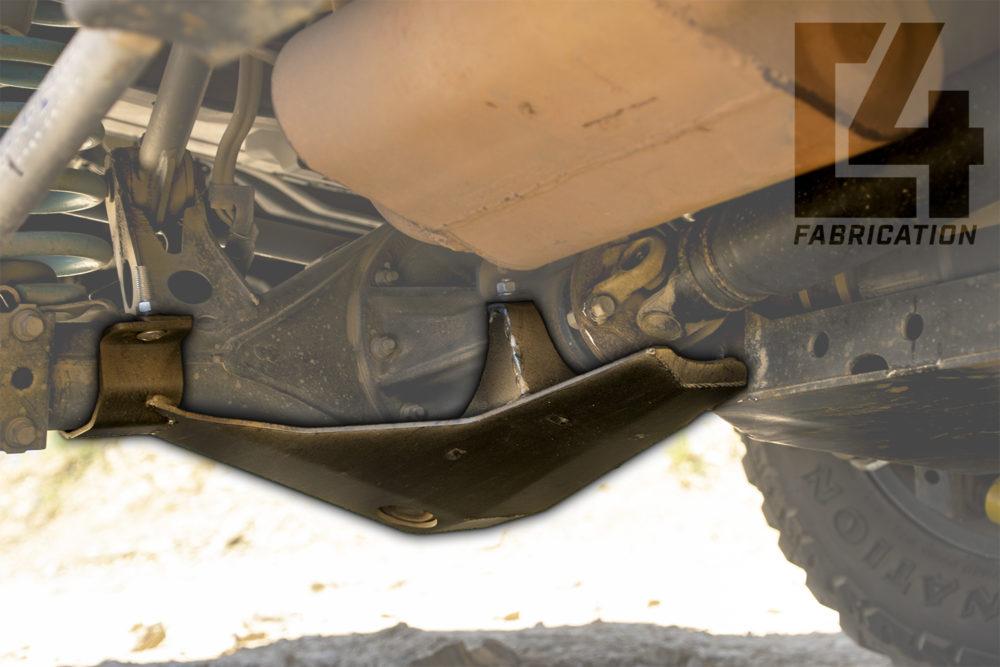 C4 Fabrication GX460 Rear Differential Skid - Spirit of 1876