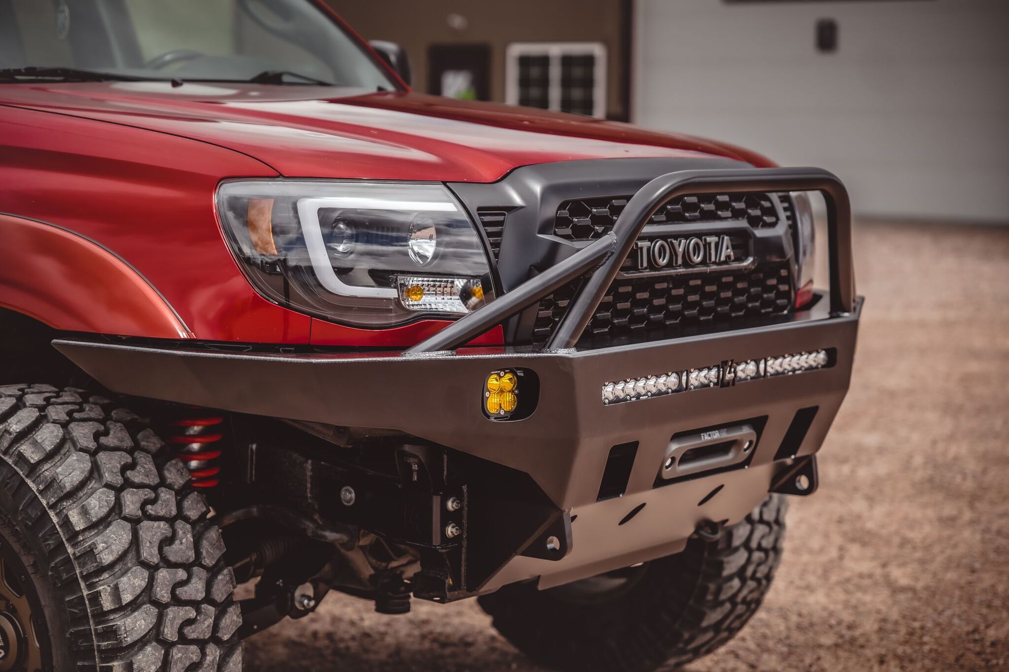 C4 Fabrication Tacoma Overland Series Front Bumper / 2nd Gen / 2005-2015 - Spirit of 1876